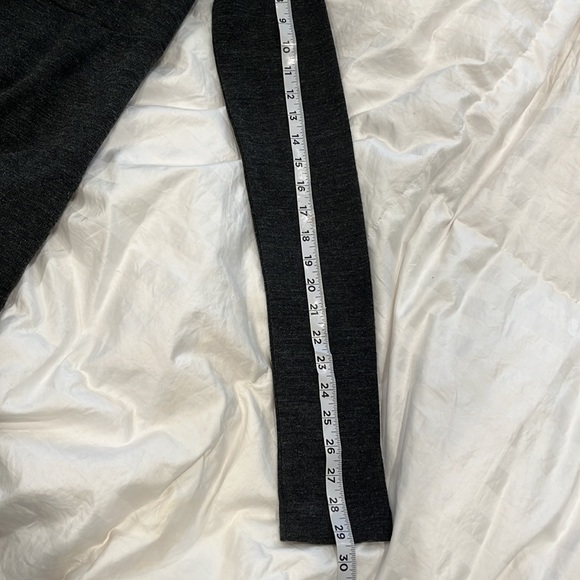 Patrizia Pepe Firenze charcoal gray sweater dress with pockets made in Italy 44 - Picture 13 of 13